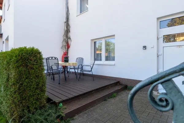 Terrasse  Stranddistel, Haus Gudrun: Whg. 8