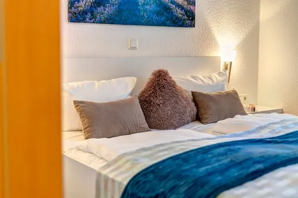 Schlafzimmer  Stranddistel, Am Küstenwald, Whg. 1 EG