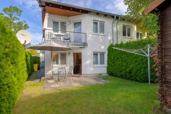 Terrasse  Stranddistel, Am Küstenwald, Whg. 1 EG