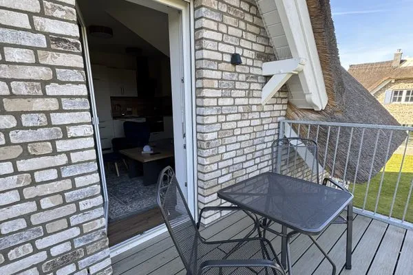 Balkon  Ferienwohnung Kajüte 1
