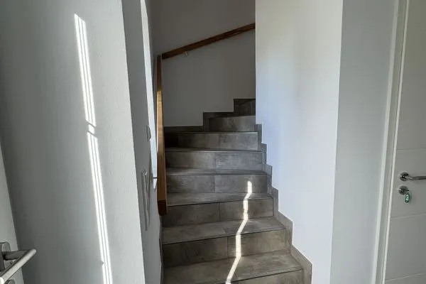 Fassade / Eingang  Ferienwohnung Kajüte 1