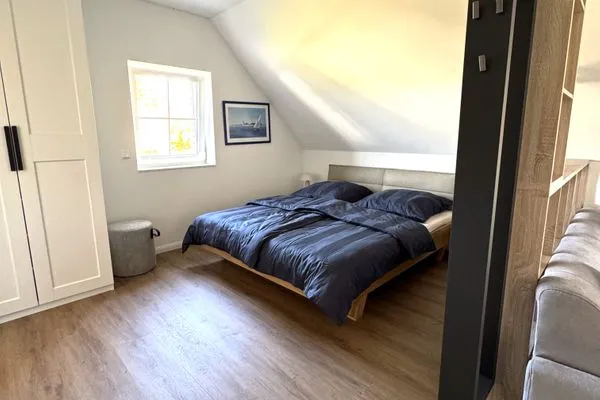 Schlafzimmer  Ferienwohnung Kajüte 1