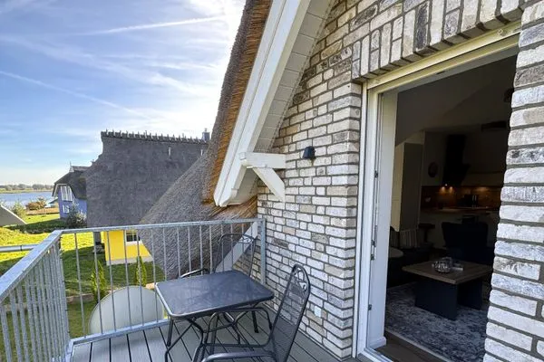 Balkon  Ferienwohnung Kajüte 2