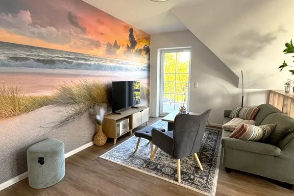 Wohnzimmer  Ferienwohnung Kajüte 2