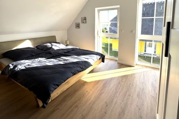 Schlafzimmer  Ferienwohnung Kajüte 2