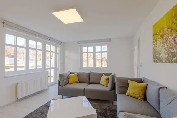 Ferienwohnung StrandLiebe Malchow - Wohnzimmer  StrandLiebe