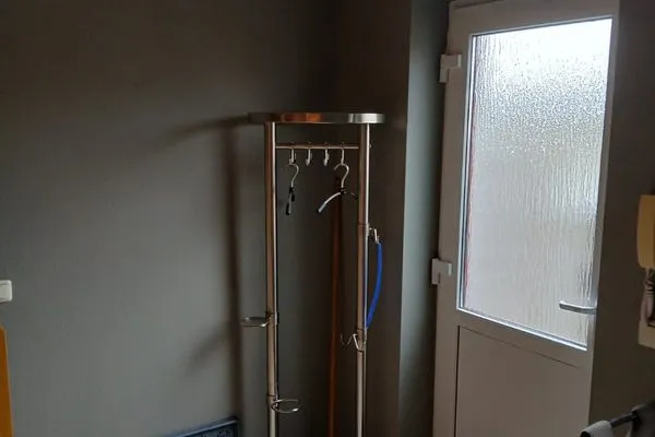 Fassade / Eingang  FeWo "Moin" nahe Malchower See