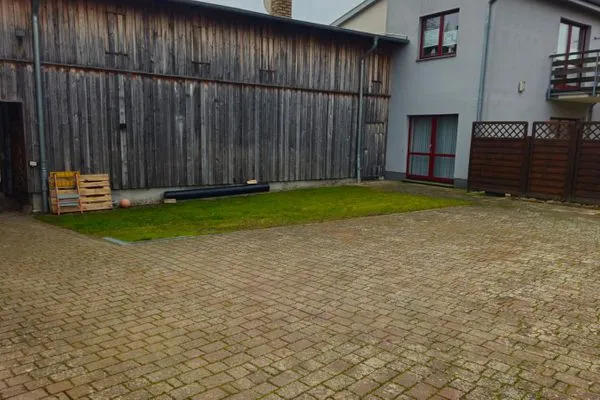 Garten  FeWo "Moin" nahe Malchower See