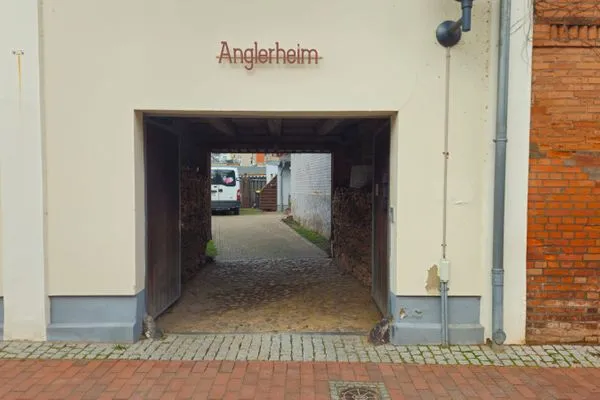 Fassade / Eingang  FeWo "Moin" nahe Malchower See