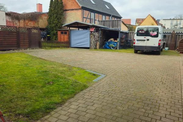 Garten  FeWo "Moin" nahe Malchower See