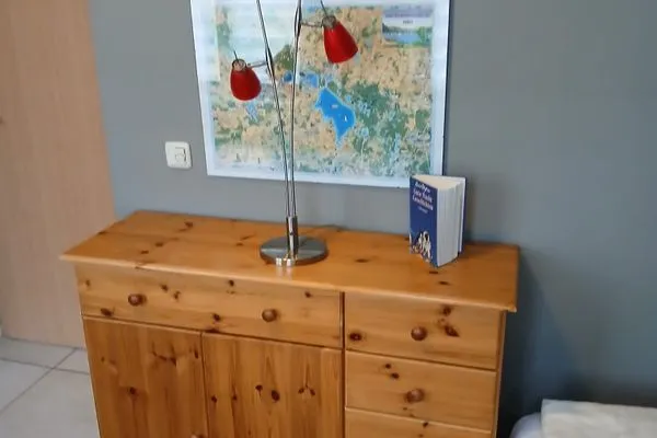 Schlafzimmer  FeWo "Ahoi" nahe Malchower See