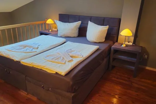 Schlafzimmer  FeWo "Ahoi" nahe Malchower See