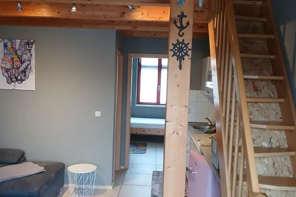 Wohnzimmer  FeWo "Ahoi" nahe Malchower See