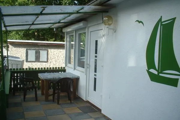 Fassade / Eingang  Ferienbungalow Fleesensee