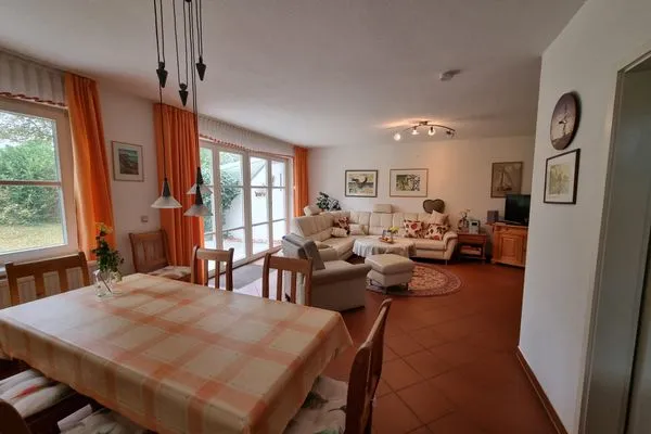 Wohnzimmer  Ferienhaus zur Alleenstraße