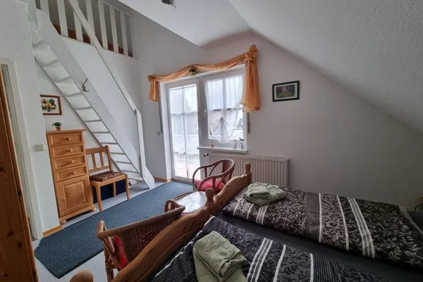 Schlafzimmer  Ferienhaus zur Alleenstraße