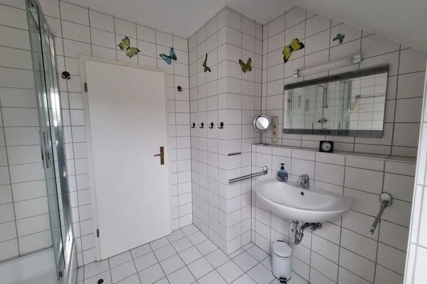 Badezimmer  Ferienhaus zur Alleenstraße