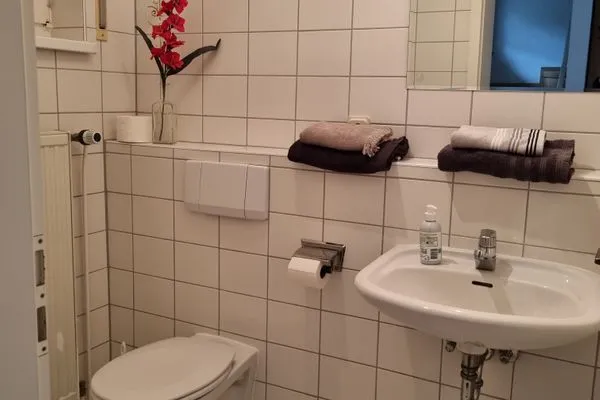 Gäste-WC  Ferienhaus zur Alleenstraße
