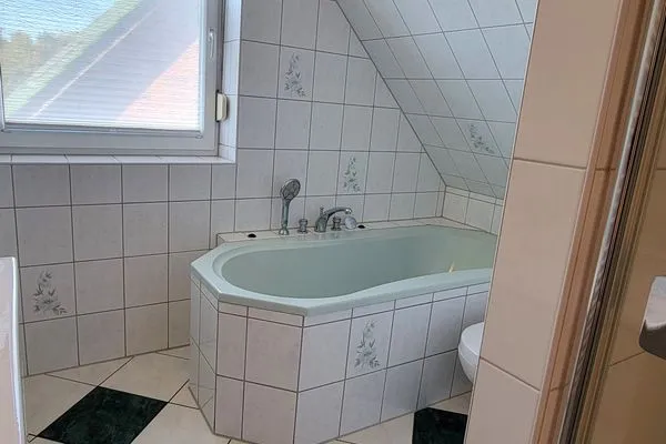 Badezimmer  Ferienhaus Windland