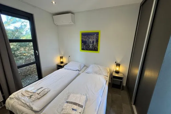  Enkhuizer Strand Chalet Leuke Plek mit Zaun Haus Nr. 216