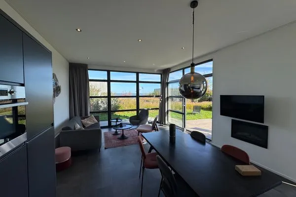  Enkhuizer Strand Chalet Leuke Plek mit Zaun Haus Nr. 216