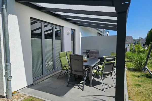 Südterrasse  Bernsteinquartier, Ferienhaus 6e