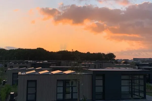  Enkhuizer Strand Cube Elite Paradiso mit Zaun Haus Nr. 211