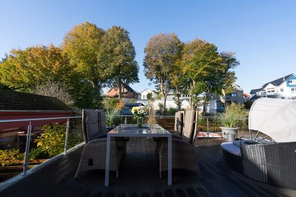 Terrasse  Ferienwohnung "Vittoria"