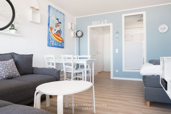  Meerblickbude Marina Wendtorf - Wohnzimmer