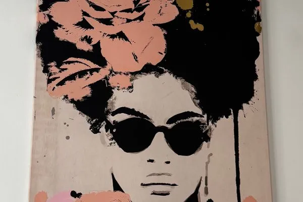 Wohnzimmer  Appartement-Loft "Moonart" Leipzig-Zentrum