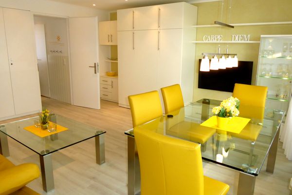 Poseidon Ferienwohnung 3/1 Wangerooge - Wohnzimmer