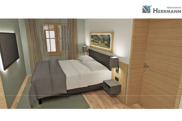  Ferienwohnung Beim Paschamarte Ferienwohnungen in Schwangau - Schlafzimmer