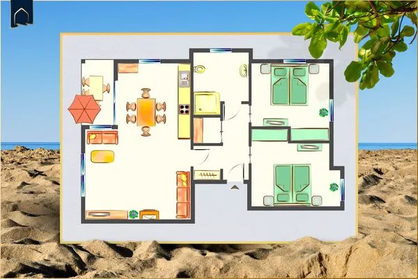 Grundriss Villa Doris App. 04 Sonnenblick