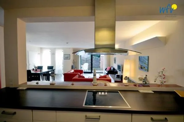 Küche / Küchenzeile Haus Meerjungfrau Ferienwohnung 1