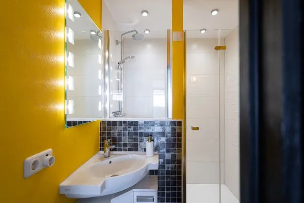 Badezimmer Panoramic einfach Meer