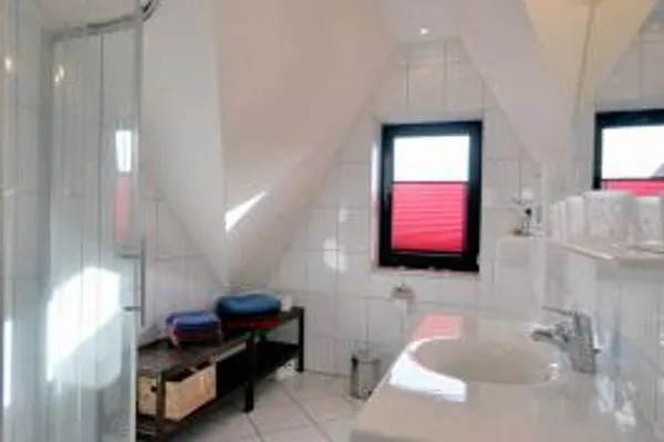 Badezimmer Haus Meerjungfrau Ferienwohnung 1