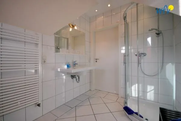 Badezimmer Haus Meerjungfrau Ferienwohnung 1