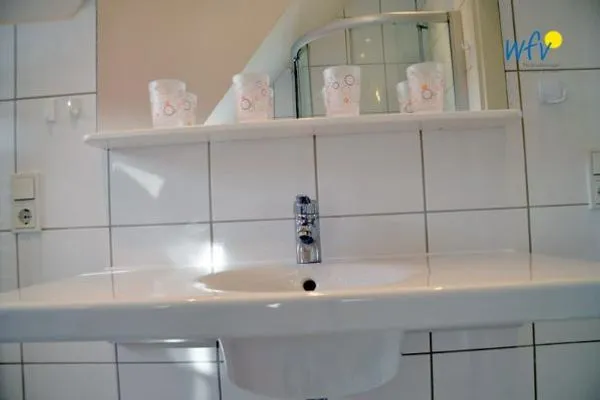 Badezimmer Haus Meerjungfrau Ferienwohnung 1