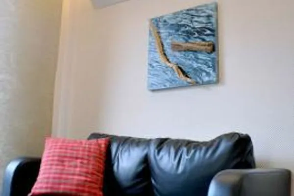 Wohnzimmer Haus Meerjungfrau Ferienwohnung 1