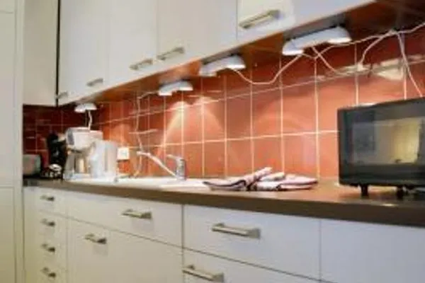 Küche / Küchenzeile Haus Meerjungfrau Ferienwohnung 1