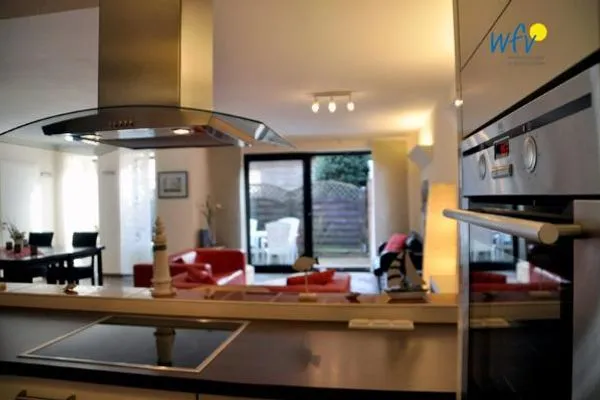 Küche / Küchenzeile Haus Meerjungfrau Ferienwohnung 1