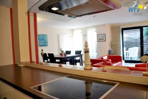 Küche / Küchenzeile Haus Meerjungfrau Ferienwohnung 1