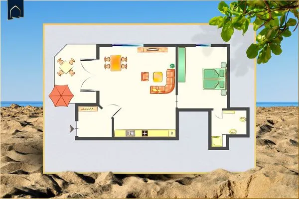 Grundriss Haus Usedom App. MeeresSpiegel