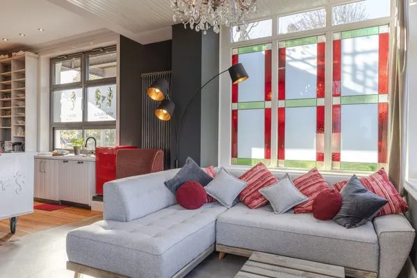 Wohnzimmer Strandvilla Strandpalais - historischer Charme in exklusiver Lage