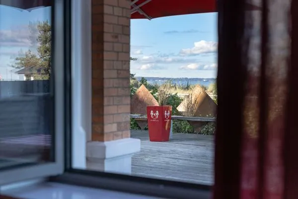 Terrasse Strandvilla Strandpalais - historischer Charme in exklusiver Lage