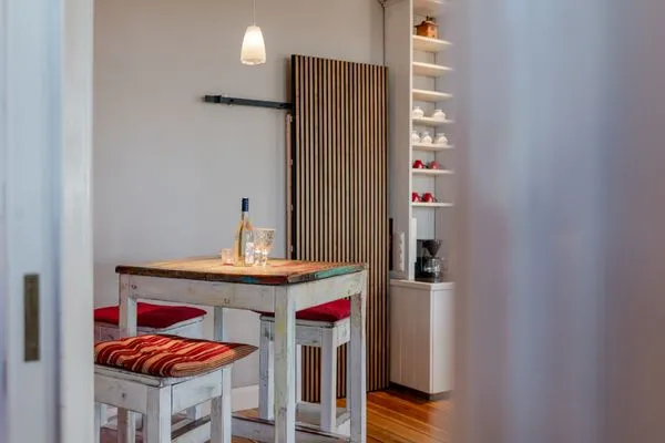 Wohnzimmer Strandvilla Strandpalais - historischer Charme in exklusiver Lage