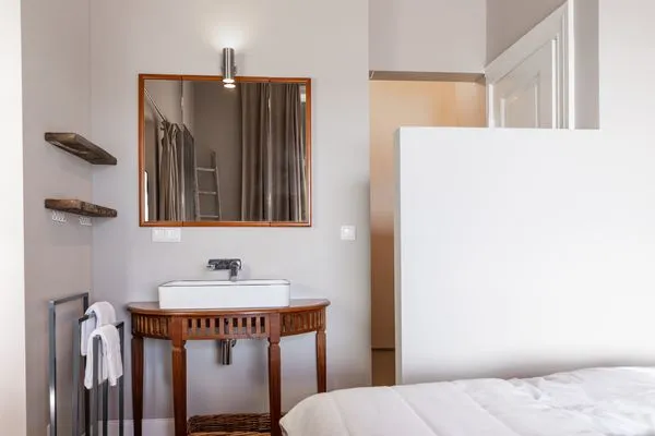 Badezimmer Strandvilla Hafenloge - stilvoll wohnen direkt am Niendorfer Hafen