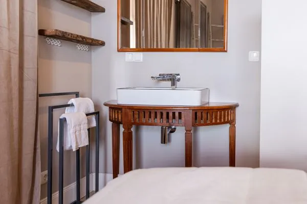 Badezimmer Strandvilla Hafenloge - stilvoll wohnen direkt am Niendorfer Hafen