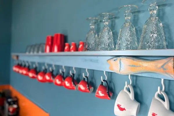 Dekoratives Detail Strandvilla Hafenloge - stilvoll wohnen direkt am Niendorfer Hafen