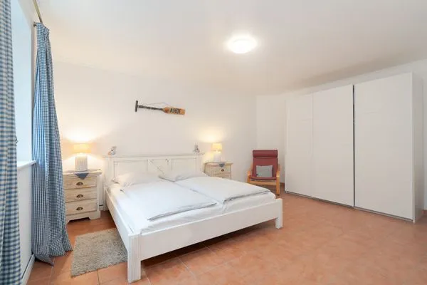 Schlafzimmer  Ferienwohnung "Neptun"
